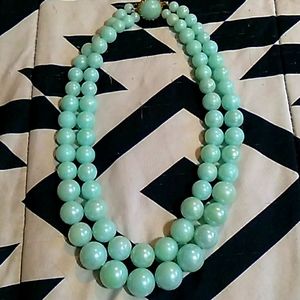 Aqua Vintage Necklace